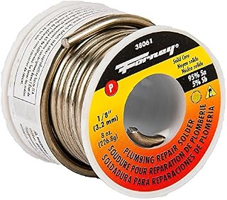 Forney 38060 Solder LF Solid 1/8", 4 oz.,Silver