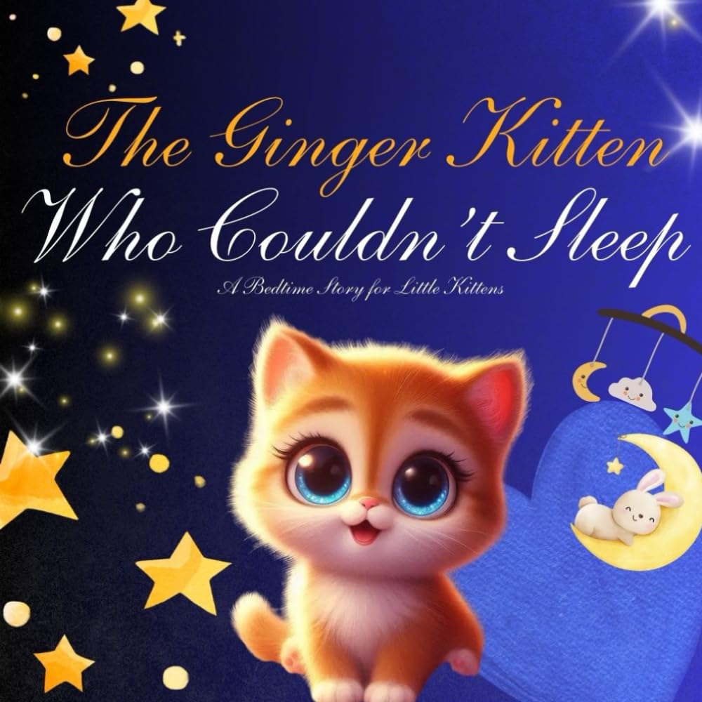 The Little Ginger Kitten Who Couldn’t Fall Asleep: A gentle bedtime story to help little ones drift into sweet dreams…