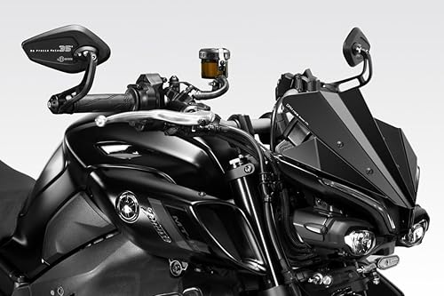 Miniatura 2 de MT10 202225  Parabrisas Stealth (R-0745)  Parabrisas de aluminio  Accesorios incluidos  Fácil instalación  Accesorios De Pretto Moto (DPM Race)