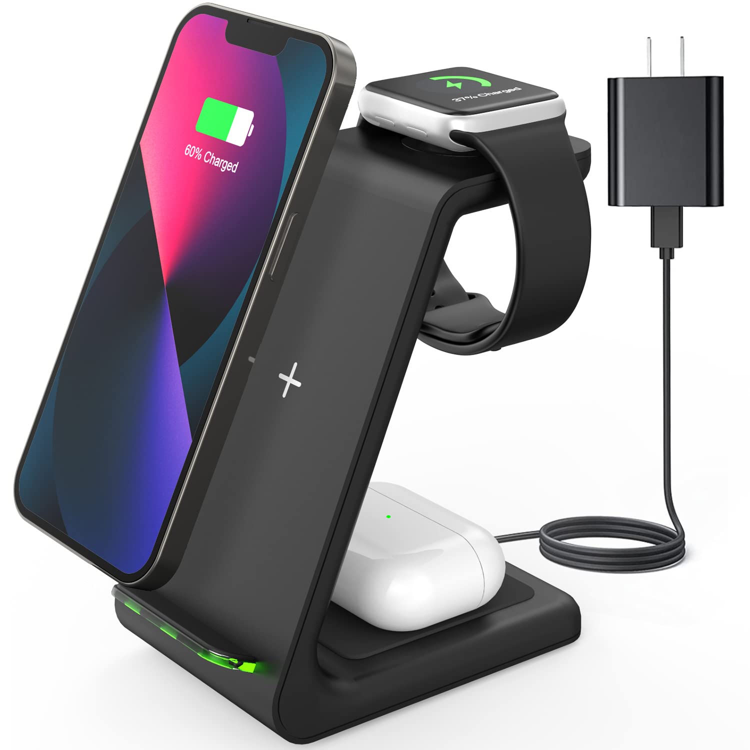 Buy JoyGeek Wireless Charging Station, Wireless Charging Stand, 3 in 1