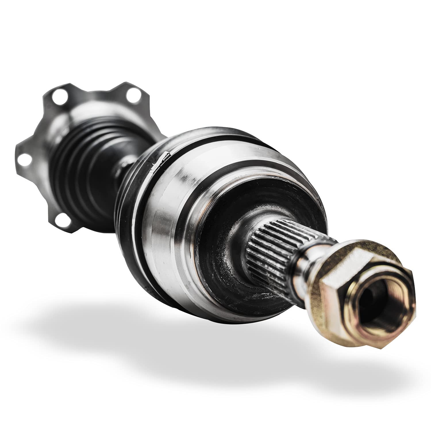 Detroit Axle - 4WD Front CV Axle Shaft Replacement for Cadillac Escalade Chevy GMC Silverado Suburban Sierra 1500 K2500 Yukon Blazer Tahoe 6-Lug - 2pc Set/similar to boxed item