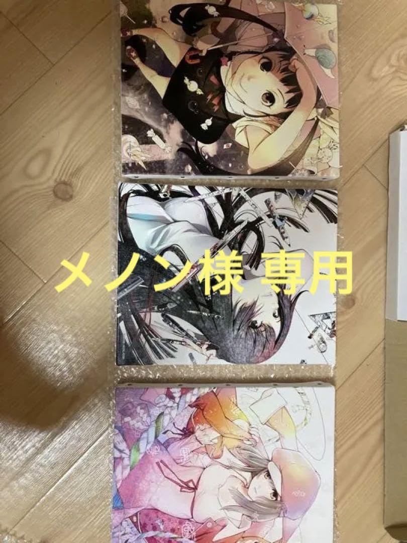 Amazon.co.jp: 化物語 キャンバスアート 限定品3点セット : Hobbies