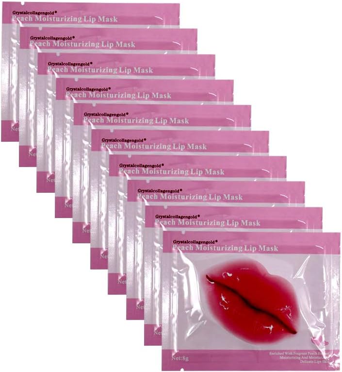 Jakuva Máscaras Labiais de Colágeno com 30 Unidades, Peach Pink