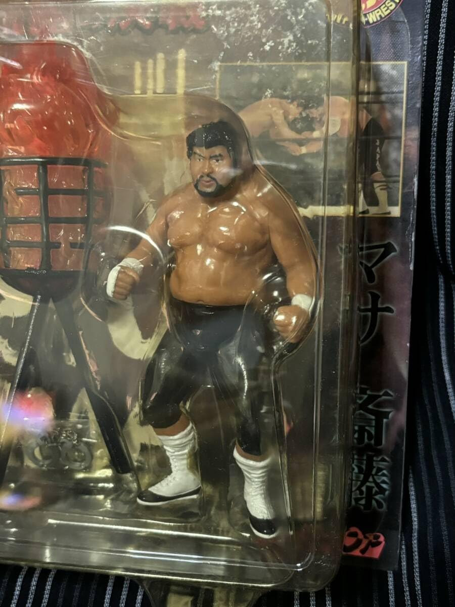 ポピー スーパープロレスラー アントニオ猪木 ソフビ 新日 WWE WWF 