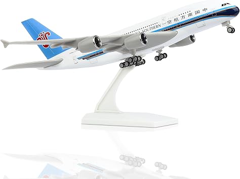 Joylluoan 1130 China Southern A380 نموذج طائرة طائرات مصبوبة من سبائك معدنية