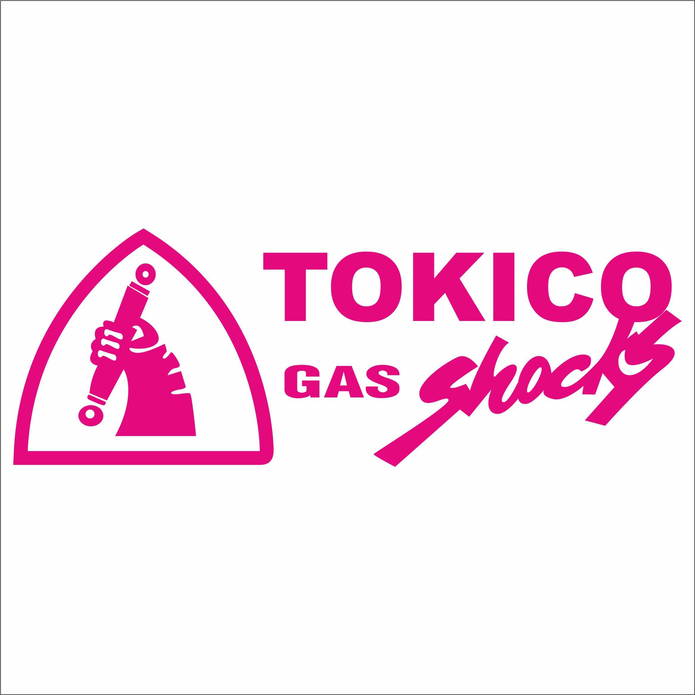 INDIGOS UG Adesivo per auto - JDM - Die Cut - APC Decal Auto Window Laptop Vinyl - Pellicola adesiva - Rosa - 149 mm x 58 mm