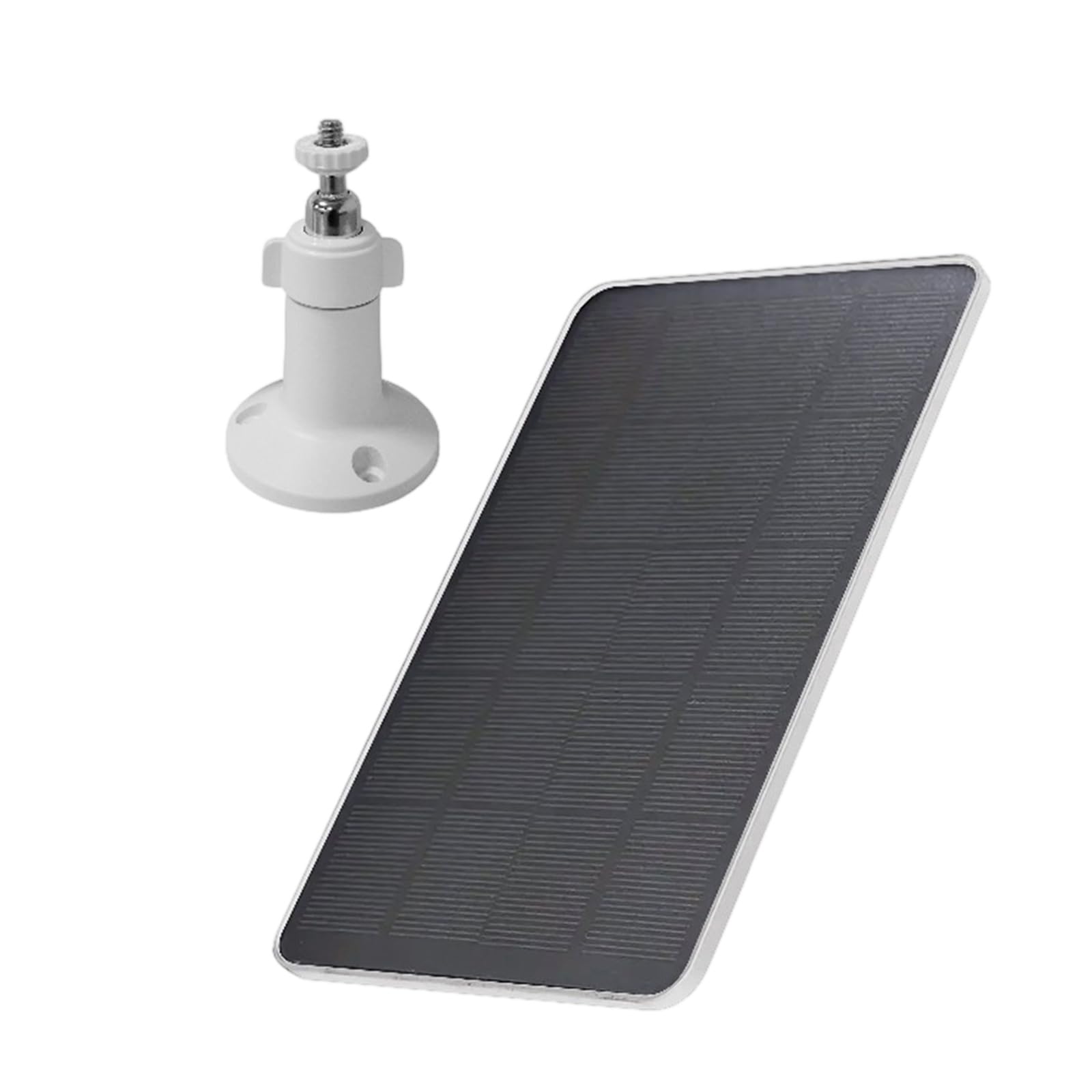 Compact Single Crystal Solar Panel for Outdoor Doorbells Providing Continuous Electricity Compact Solar Panel for CCTV