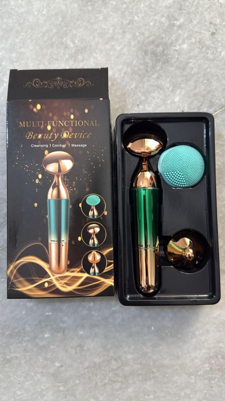 Ventavilla 3-in-1 face, neck and eye massage-LED light therapy, anti-aging device with heat and vibration, wrinkle readation and puffness reliever-women and portable rechargeable beauty tools for men. Ventavilla 3-in-1 face, neck and eye massage-LED light therapy, anti-aging device with heat and vibration, wrinkle readation and puffness reliever-women and portable rechargeable beauty tools for men.