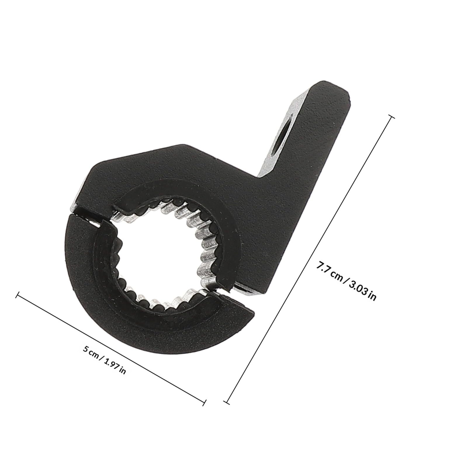 iplusmile Supporto per Luci Moto 20-30Mm Morsetto Clip Antiscivolo in Gomma per Manubrio e Fari Moto Accessori Fuoristrada Off Road