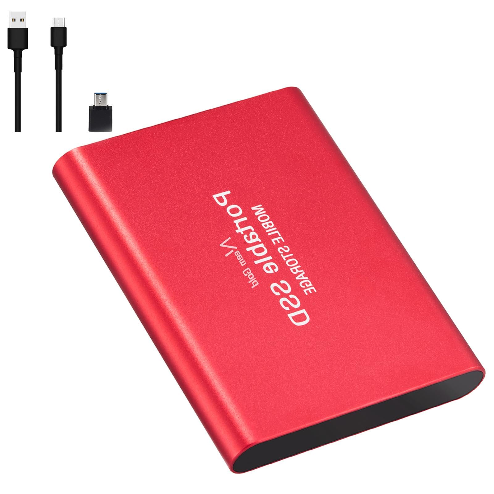 Meadawgs® SSD USB 3.1 External Solid State Drives Hard Disk for PC Laptop 1TB Red (B0CM39D3N2) Amazon Price History, Amazon Price Tracker