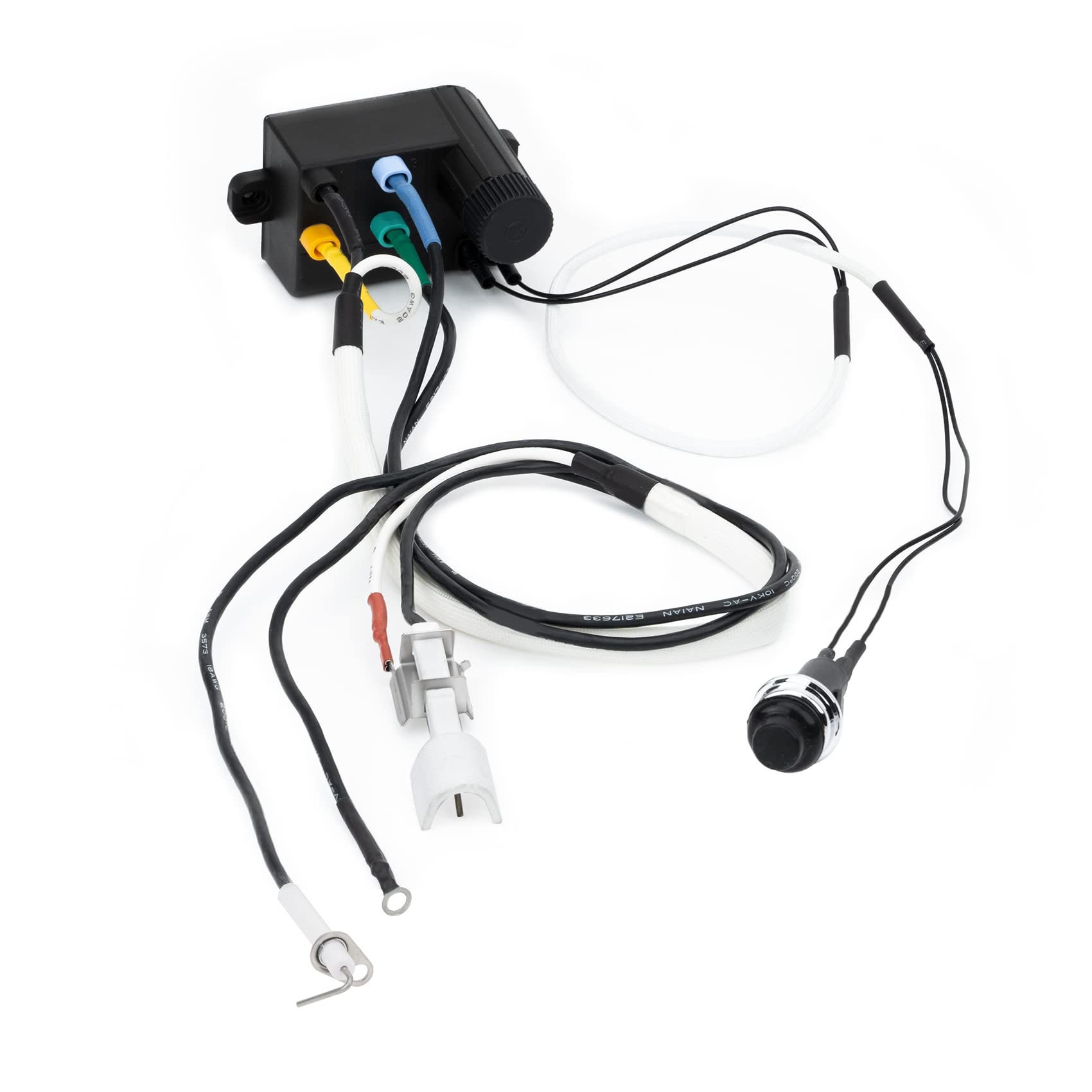only fire7643 Grill Igniter Kit Replacement for Weber Spirit 220 and 320 Gas Grills (with Front-Mounted Control Panels)