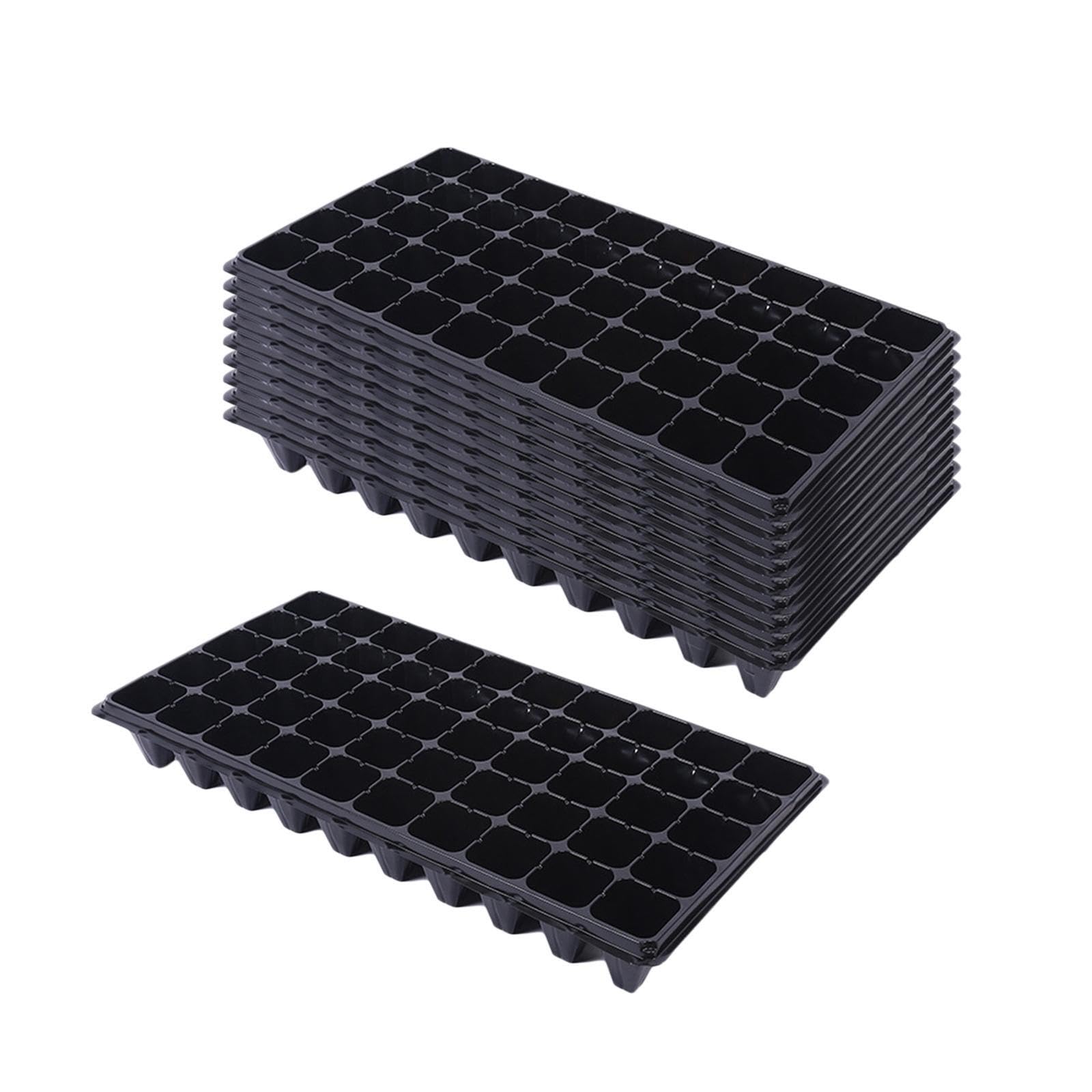 Vassoi per la Semina Facili da Usare e progettati in Modo efficiente per promuovere la Crescita nelle Serre domestiche. Le Dimensioni Sono 54 cm x 28 cm / 21,26 Pollici x, 150 g, 540x280mm