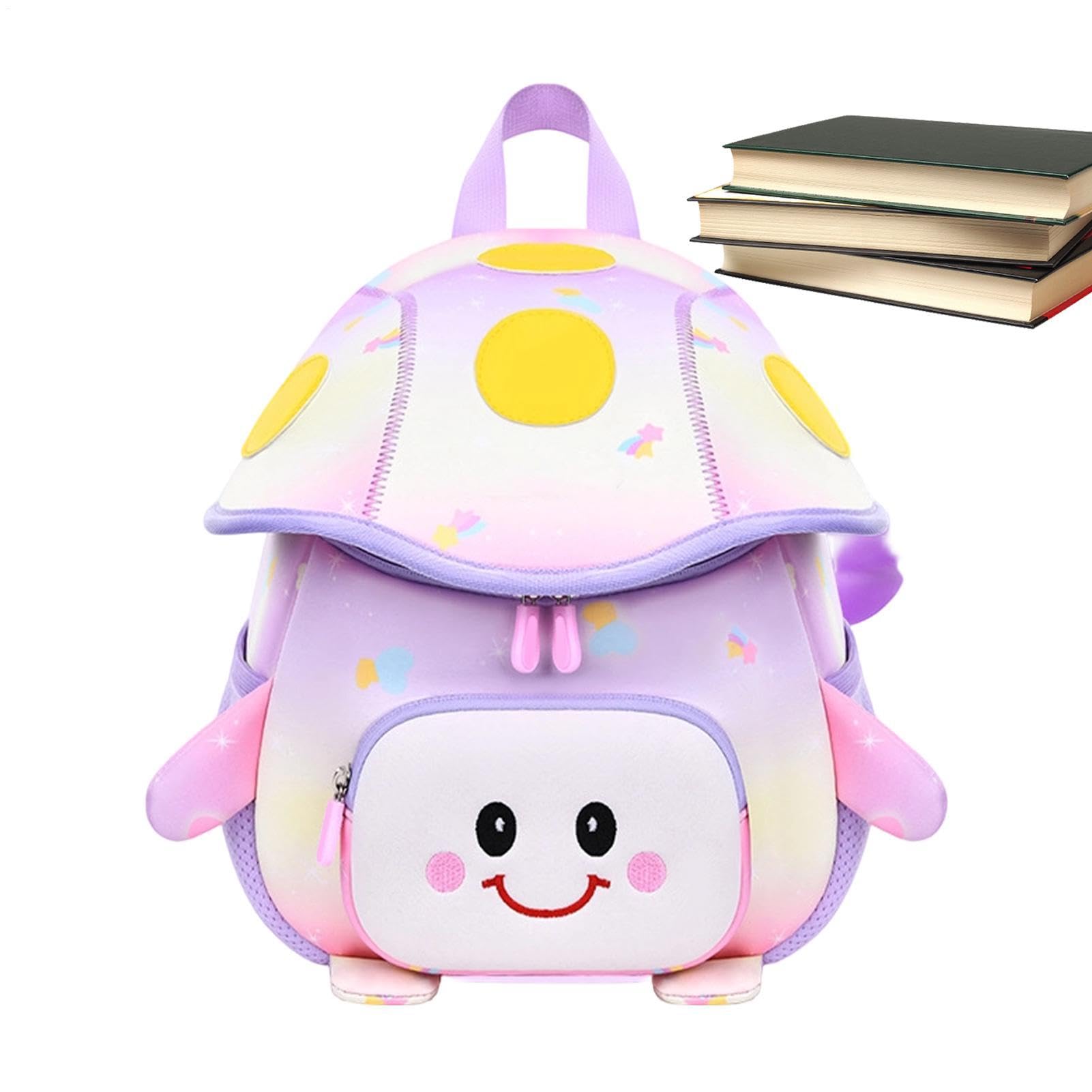 Fantazyjny plecak Urocza mini torba w kształcie grzyba wodoodporna