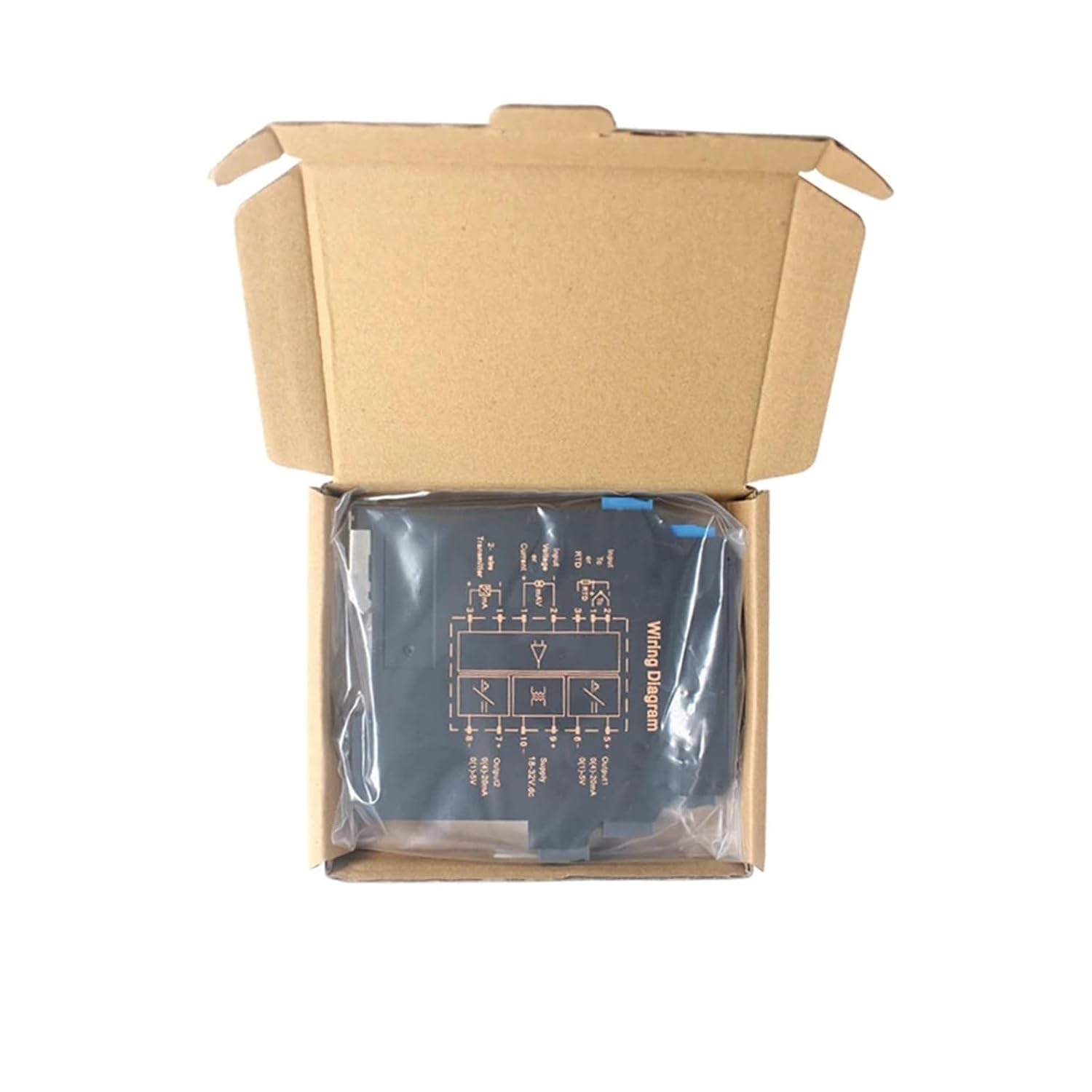 DC Signal Isolator 1 in 2 Out Ultra-Thin 4-20mA Output(Input 1-5V)