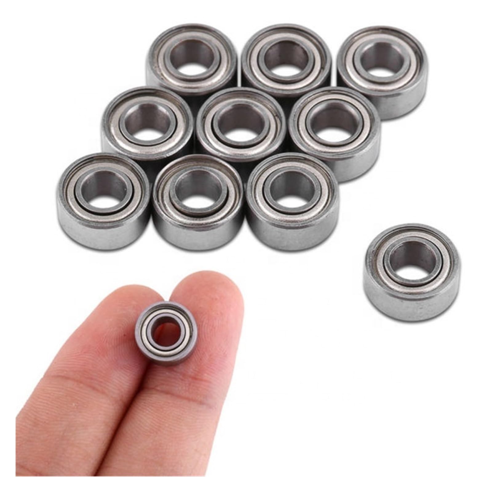 QAZYUIENW Miniature Miniature Bearings MR52 MR62 MR63 MR74 MR83 MR84 85 MR93 MR95 MR104 MR105 MR106 MR115 MR126 MR128 MR148 ZZ