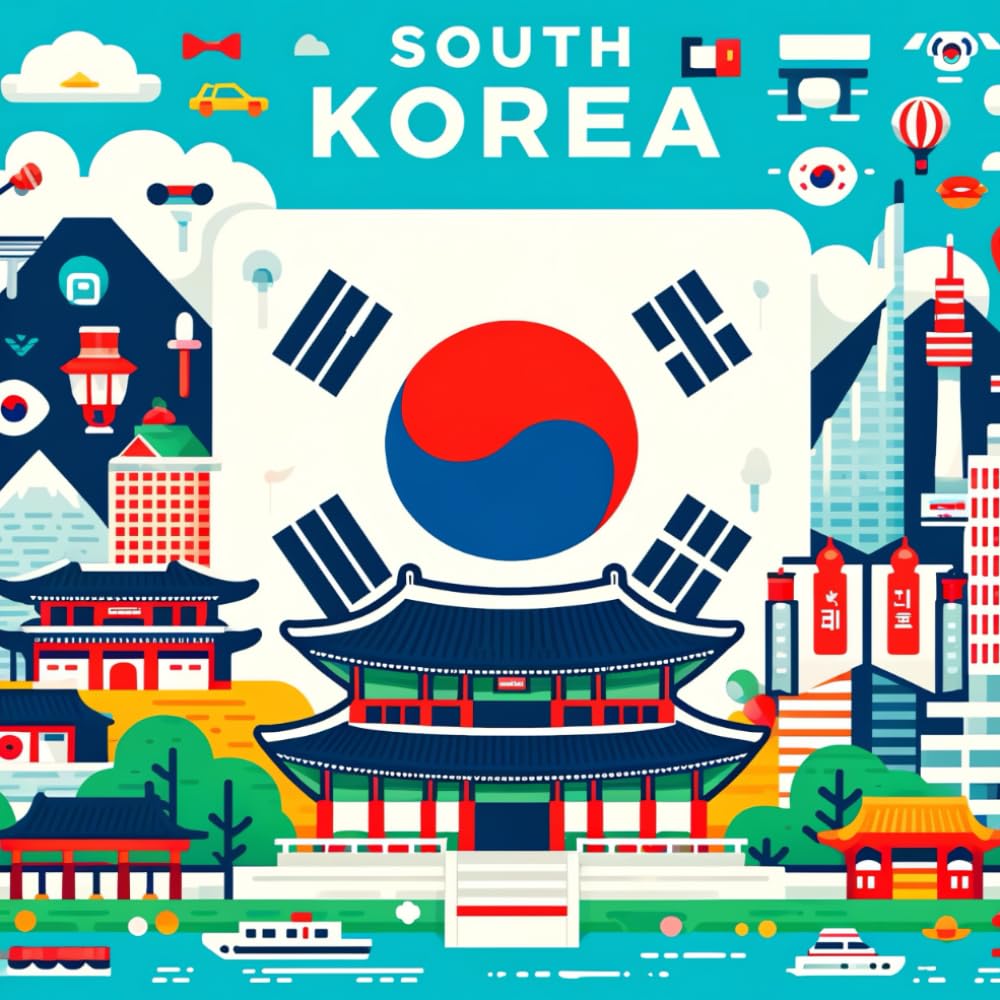 South Korea: An Illustrated Journey for Young Explorers: Discover the Rich Geography, History, and Culture of South Korea (Illustrated Countries of the World for Children)