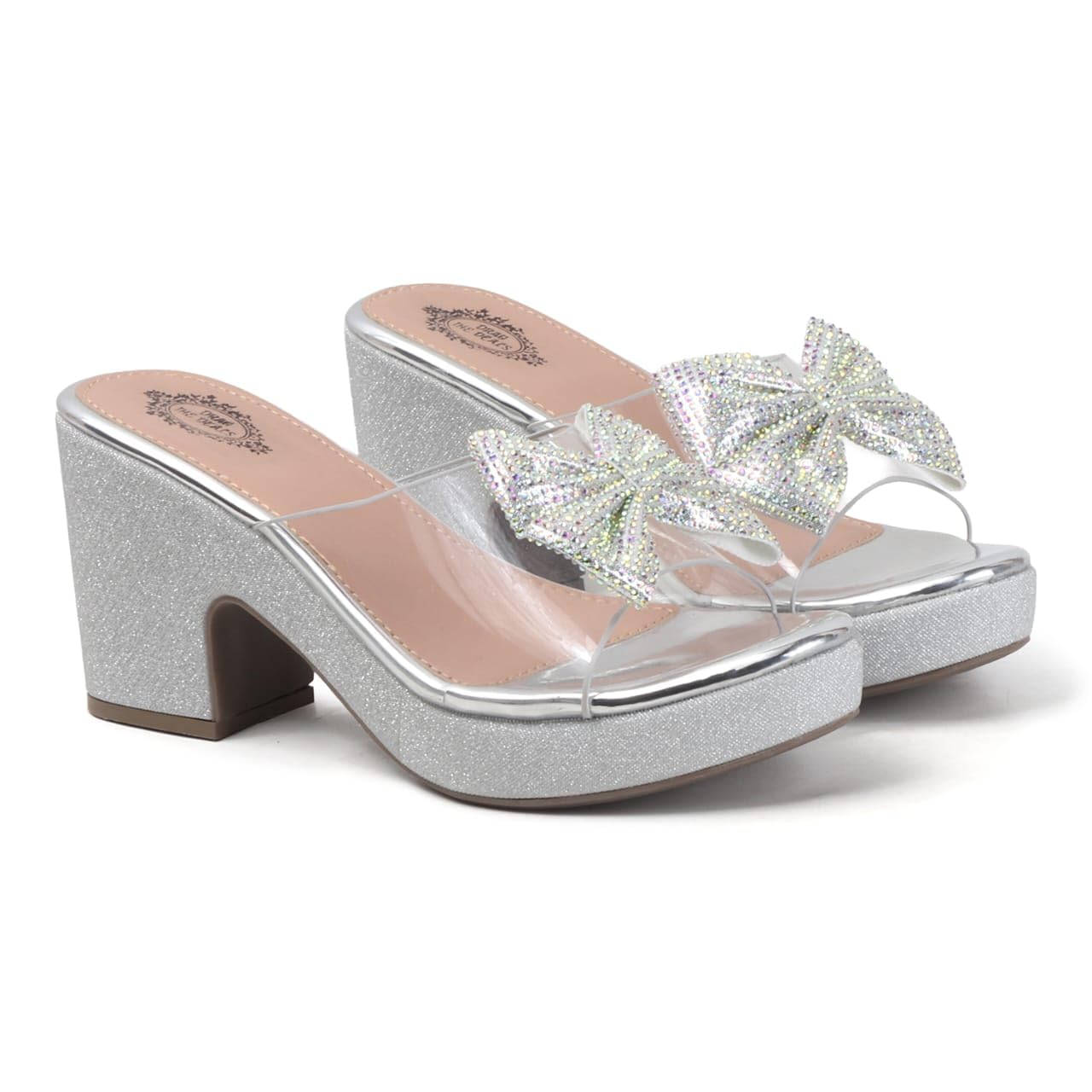 Ethnic High Heel Sandals | Heeled Sandals for Women |Block Heel Sandal For Casual Daily Use-image-20