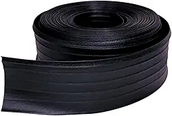 Protetor de Portão 10m 25m 50m Verde Marrom Preto Limitador (10m, Preto)