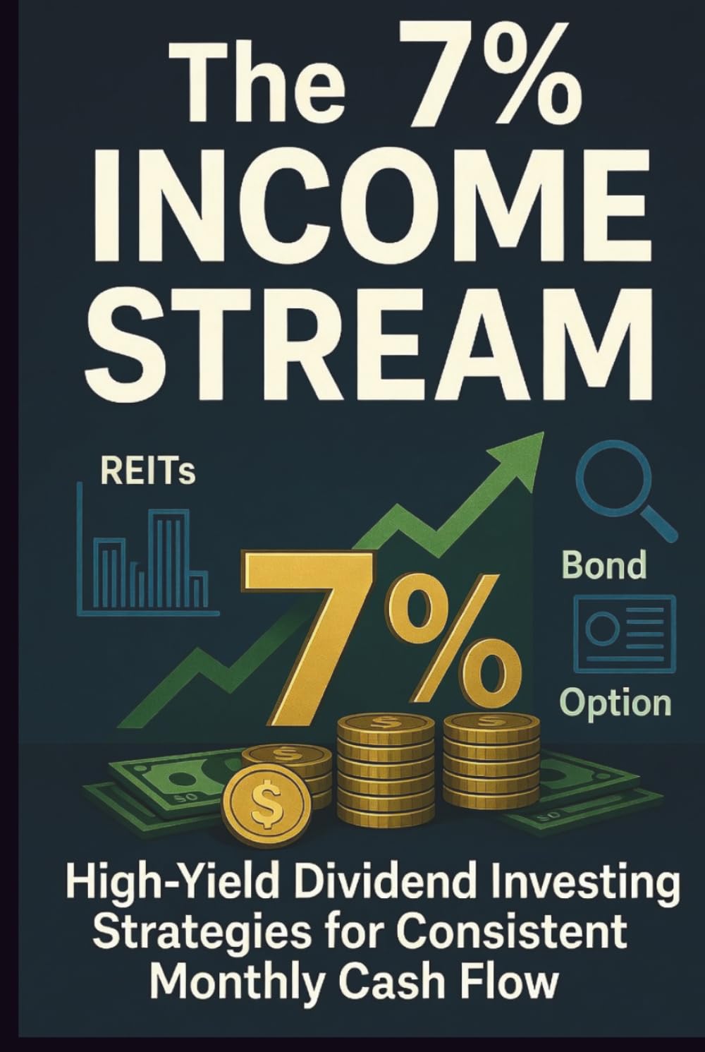 The 7% Income Stream - High-Yield Dividend Investing Strategies for Consistent Monthly Cash Flow: A Complete Blueprint for Leveraging REITs, CEFs, BDCs, MLPs, and Options for Financial Independence