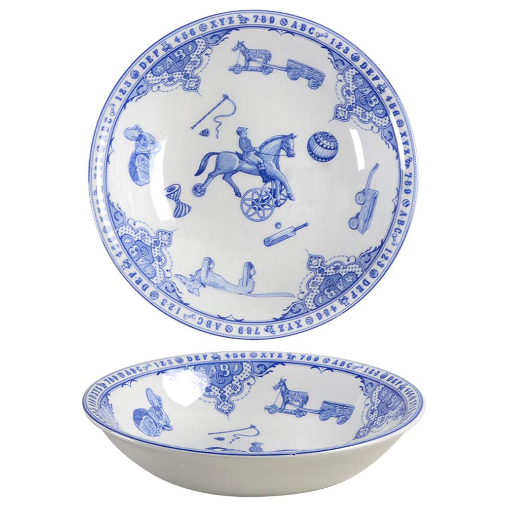 Amazon.com | Spode Edwardian Childhood 6-Inch Cereal Bowl: Coupe