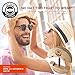 HAT MATE Premium Hat Stretcher w/ Bonus Brush - Solid Wood & , Heavy Duty Fits All Hats & Clothes Brush, Unisex Cream