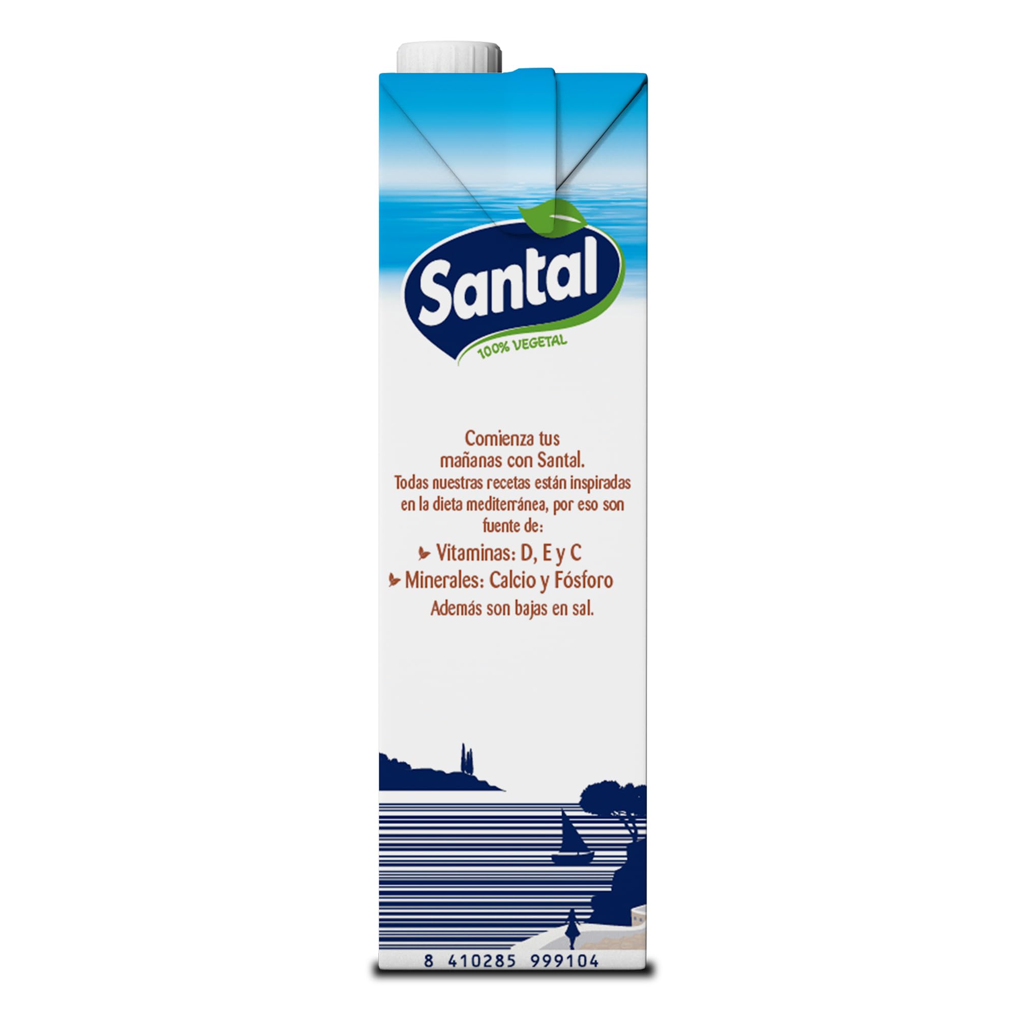 Santai Bebida Vegetal de Almendra Sin Azúcares Añadidos Pack 6 x 1 Litro