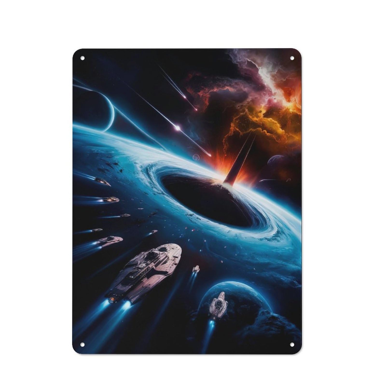 Junmoney Great Attractor Metal Wall Sign 40X30cm Featuring For Workshop Wall, For Makers And Diy Enthusiasts