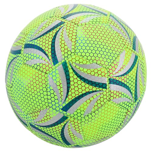 Balón de fútbol iluminado duradero para entrenamiento de noche y fiesta infantil