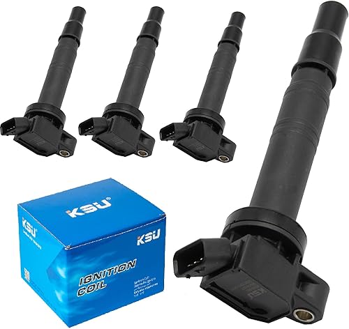 KSU Bobina de encendido compatible con Toyota Camry Corolla Matrix Solara 4runner Hilux Hiace Tacoma Scion XB 2.4L 2.7L UF495