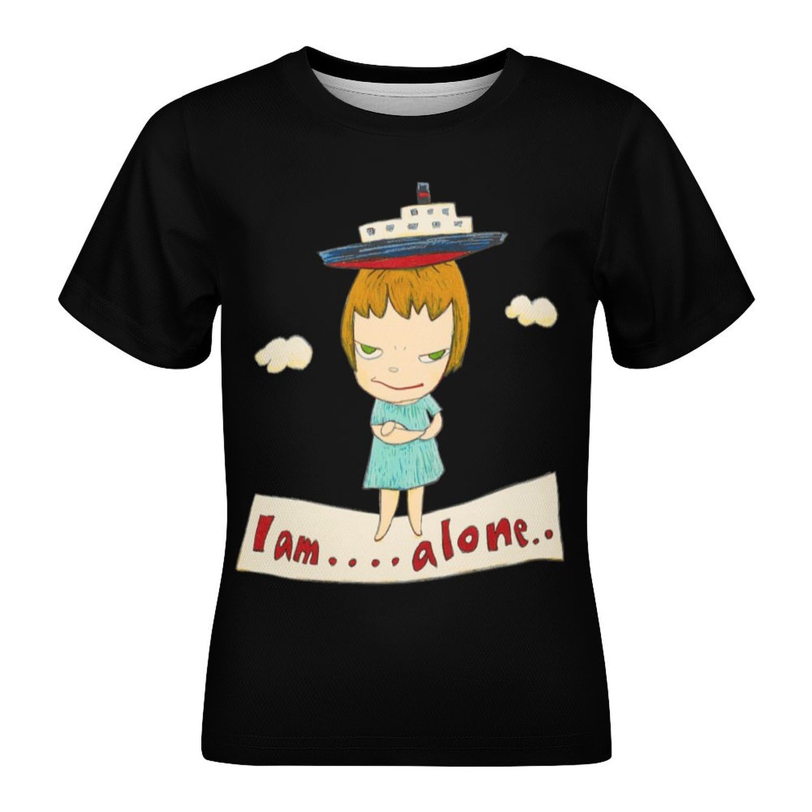 Amazon.co.jp: 子供 Tシャツ 奈良美智 女の子 男の子 100cm-160cm