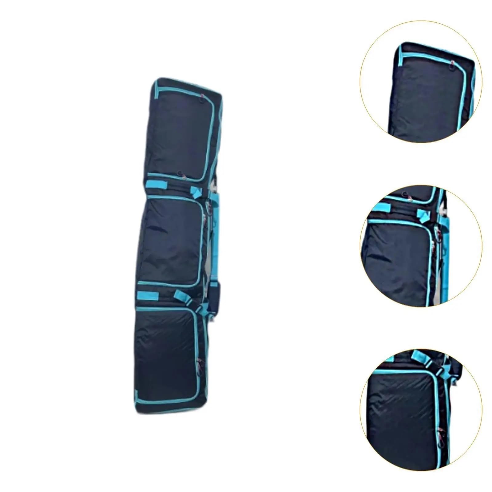 Borsa per il trasporto di sci e snowboard con tracolla imbottita regolabile