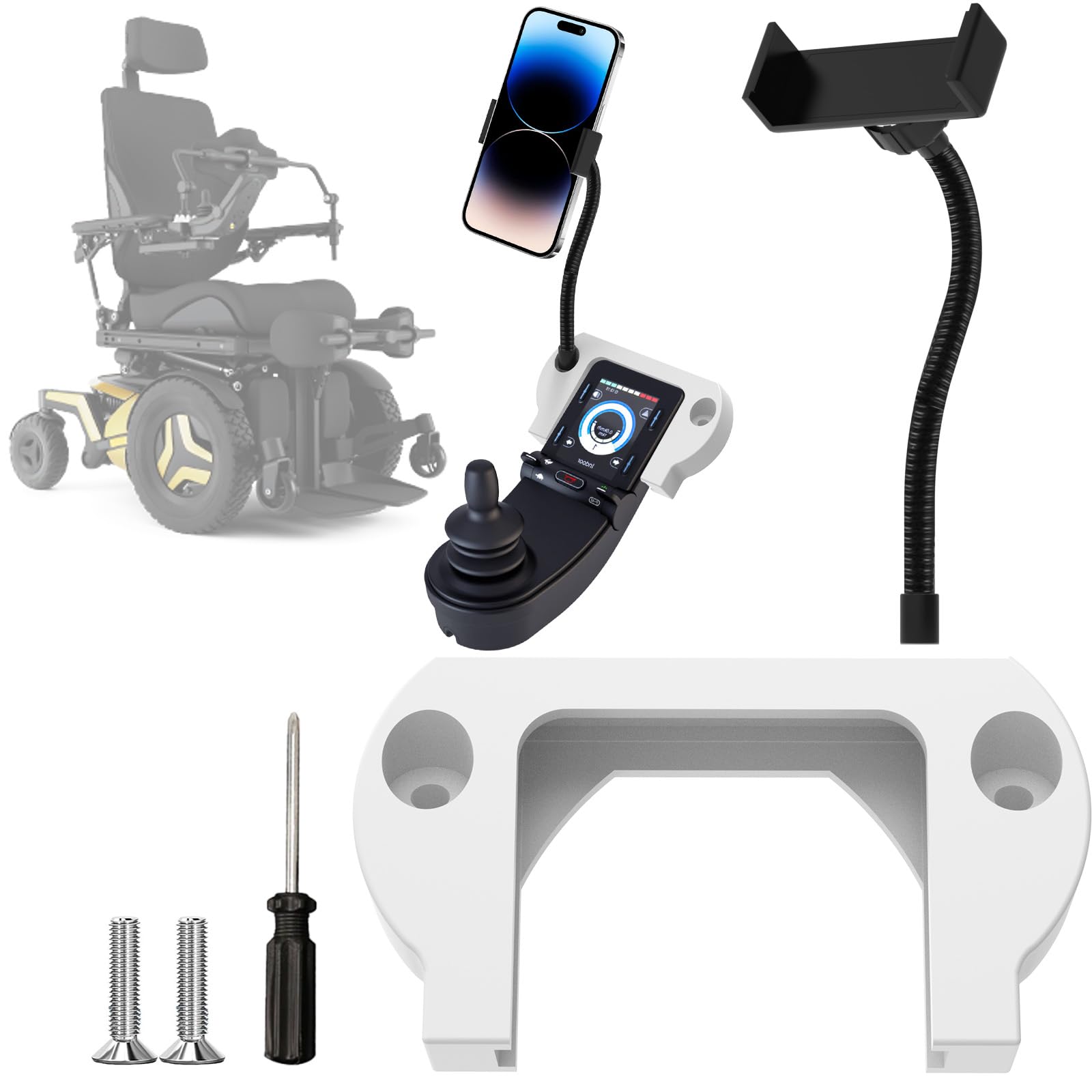 Amazon.com: WSBXBB Phone Holder for Permobil Power Wheel Chair