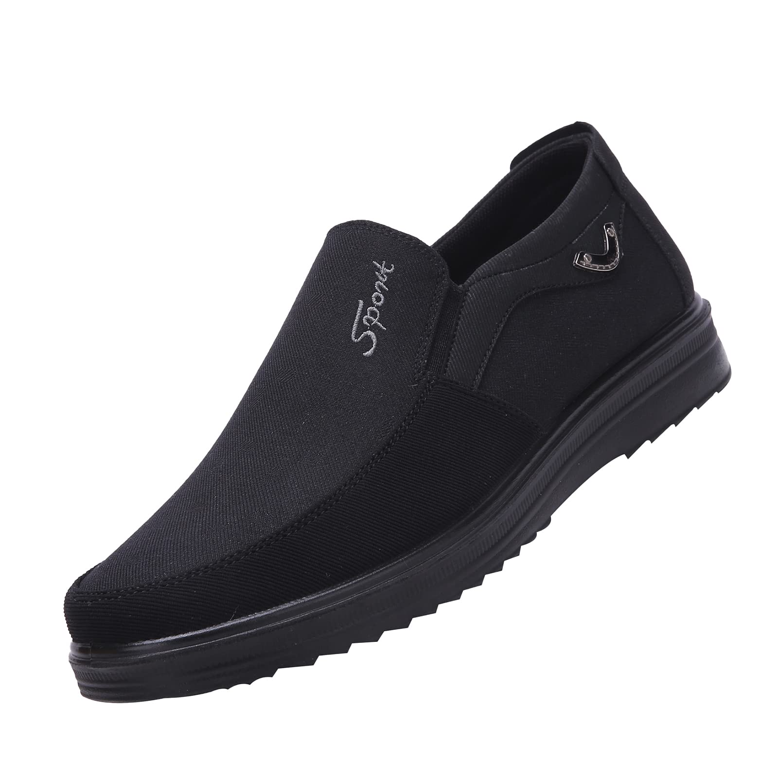 Sponsored Ad - Men's Elastic Stretch Athletic Slip-On Casual,Breathable and Lightweight Stretch mesh Knit Upper Make The S...