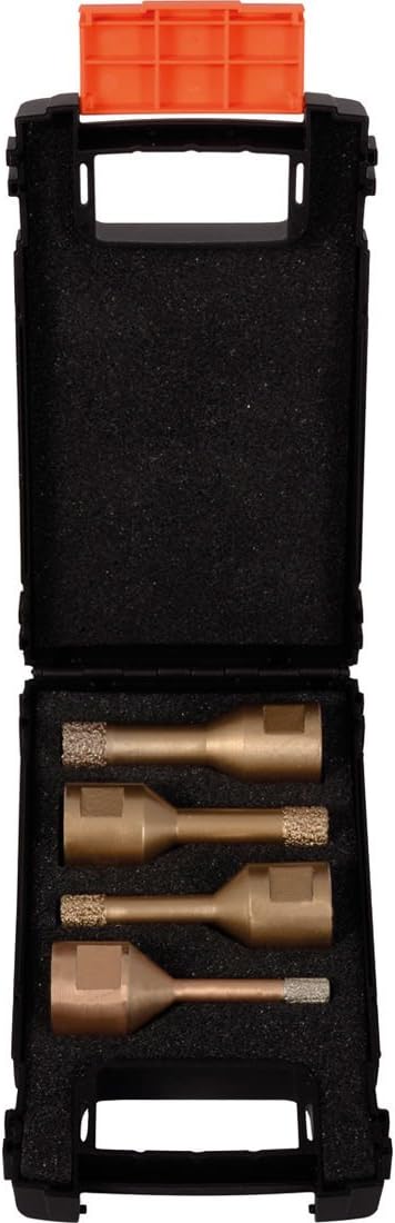 Diamond Dry Drill Bit Set of 4 Diameter 6,8,10,12 mm 59802