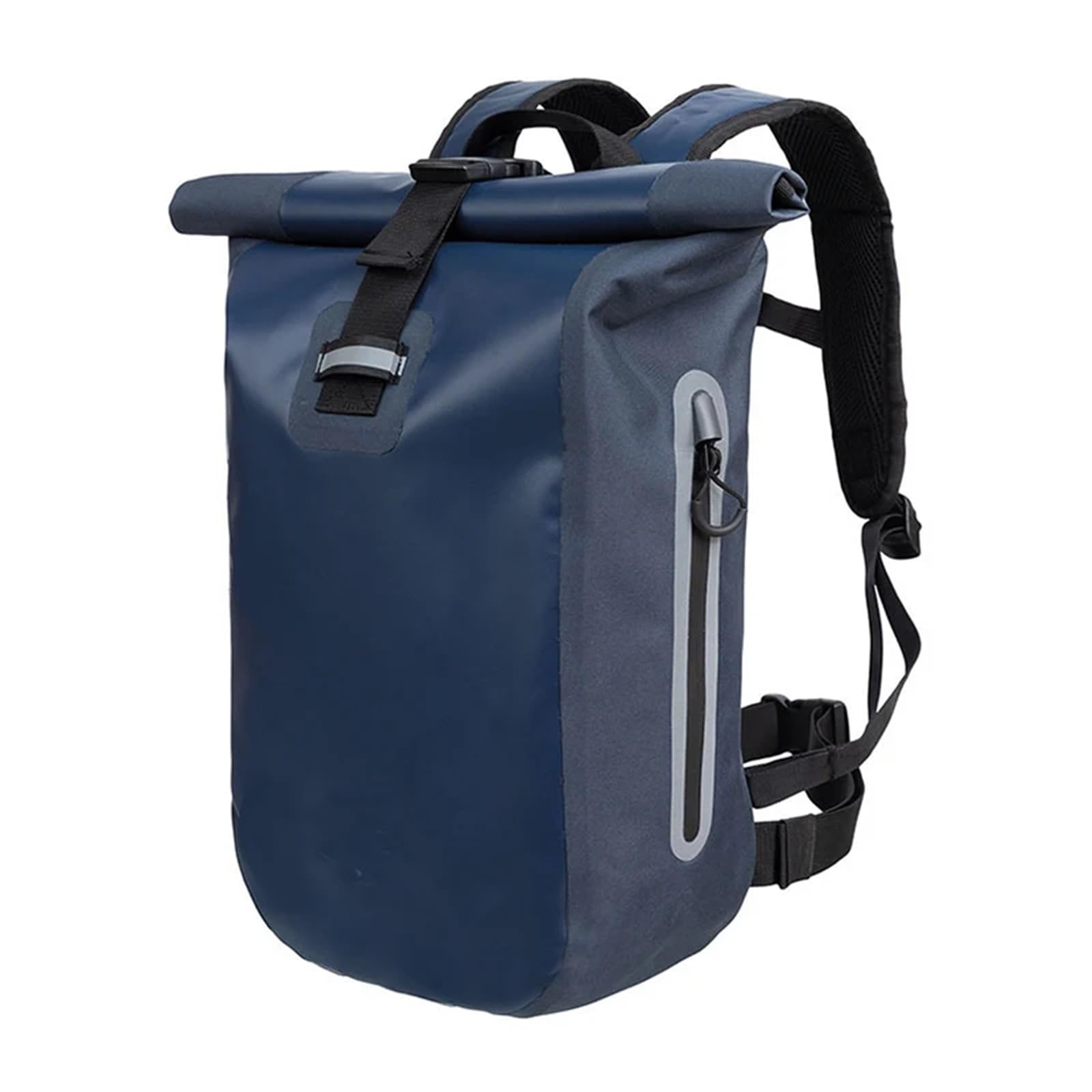 Dry Ferm Bag 20L wasserdichte Tasche PVC River Trekking Rucksack Outdoor Abenteuer Strand Ausrüstung Rafting Creek Schwimmen Sport Drybag hermetische(Blue)