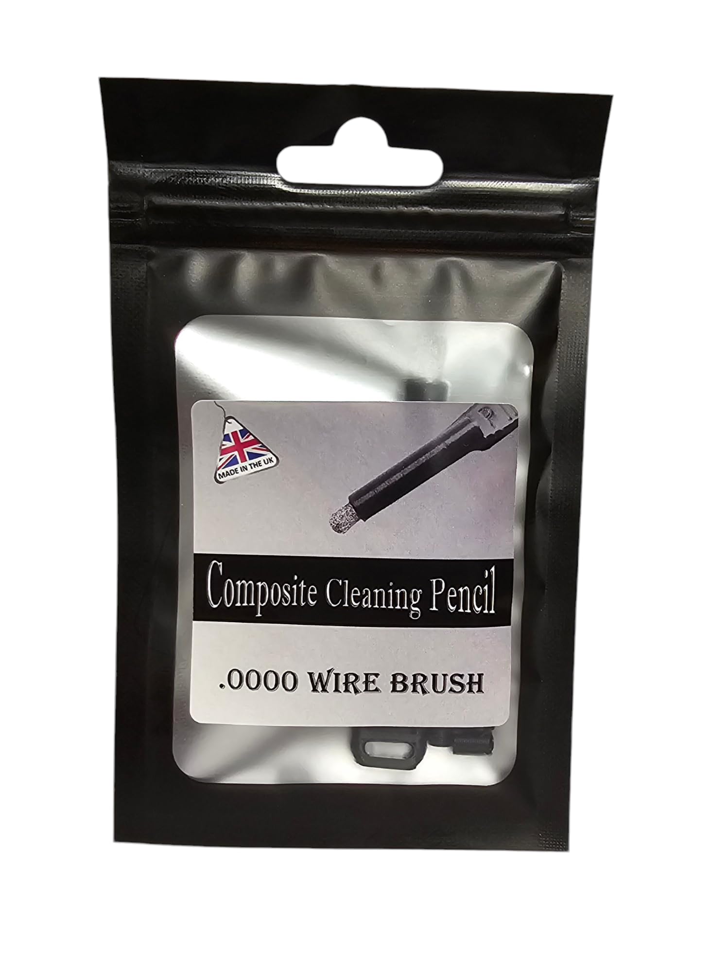 Composite Cleaning Pencil .0000 Wire Brush Attachment – Ultra-Fine Wire Brush for Coin Cleaning & Artefact Restoration | Includes .0000 Brush Insert + 3 Plastic Inserts (Pencil Not Included)