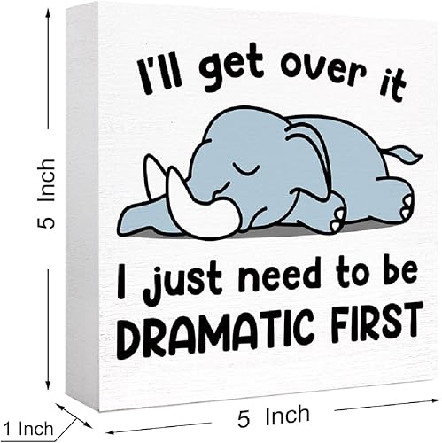 Miniatura 98 de Letrero inspirador con texto en inglés «You Are Worthy of Beautiful Wonderful Magical Things » en bloque de madera, decoración de escritorio