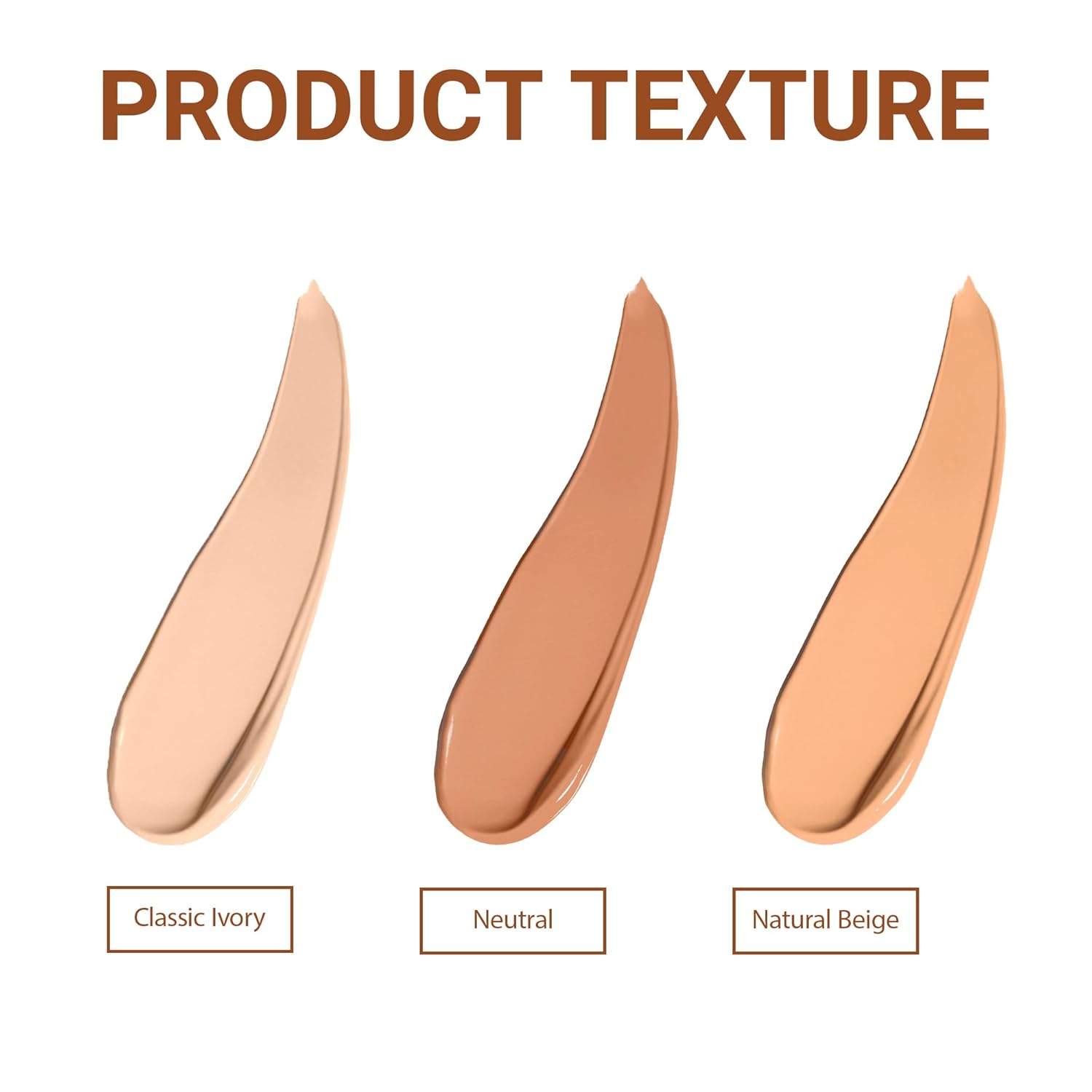 Liquid Foundation - 24Hr Full Coverage Foundation with 2% Vitamin C & Hyaluronic Acid, Long Lasting Makeup for All Skin Types, Waterproof, Natural Finish, 1 Fl Oz (Neutral) - Image 4