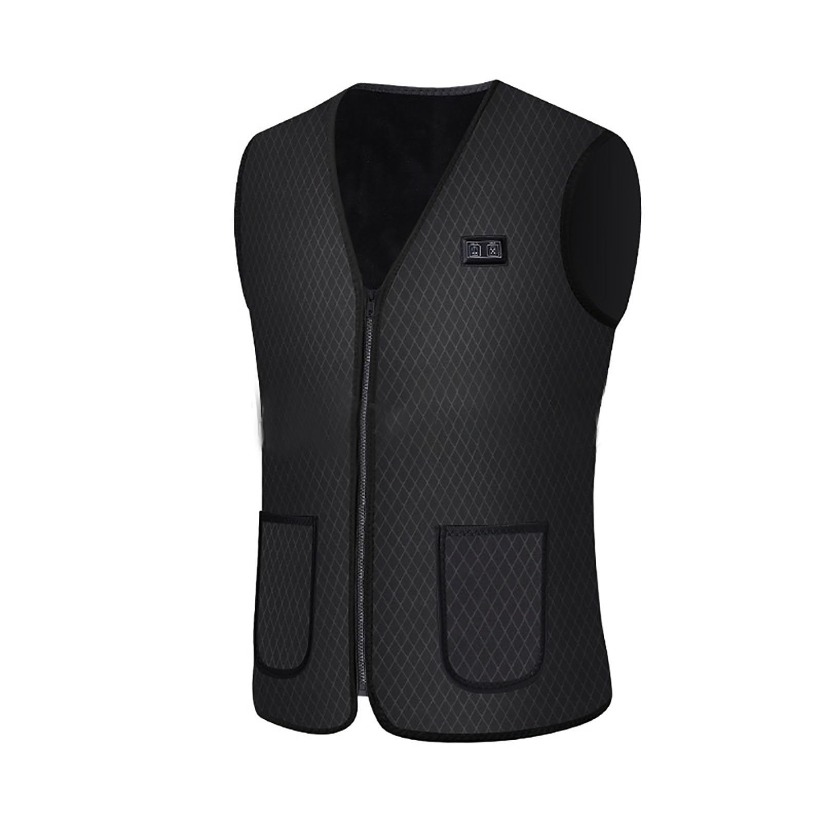 Chaqueta calefactable, chaqueta de invierno para hombre y mujer, chalecos calefactores de invierno inteligentes, 9 calefactores sin pilas, chaqueta de entretiempo para hombre y hombre