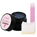 Eyelash Extension Remover 10g Lash Extension Remover Dissolves Powerful for Lash Extensions Lash Glue Remover Low Irritation for Sensitive Skin(Rose)