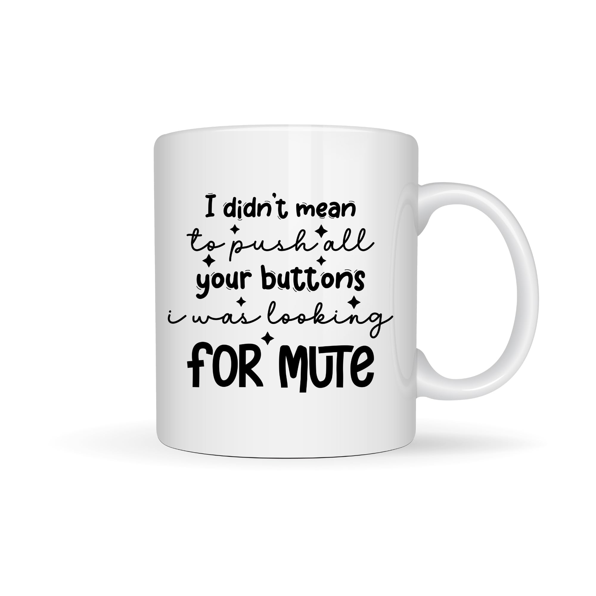 Funny Office Mug Coworker Boss Birthday Staff Looking for Mute Slogan