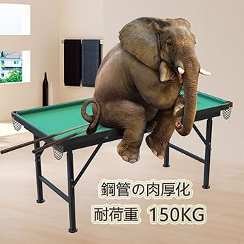 Amazon.co.jp: ビリヤードテーブル 折りたたみ式 ボール付き
