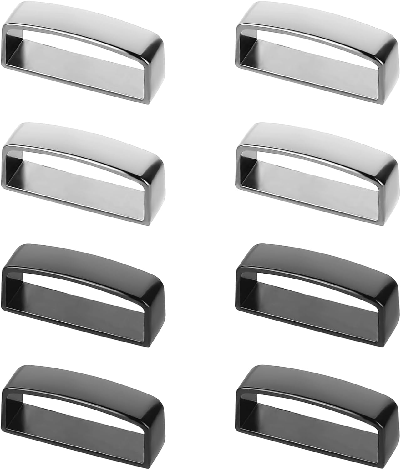 Amazon.com: JJUNW 8 Pcs Groove Belt & Keeper, Stainless Steel & Brass ...