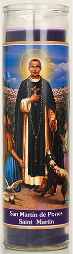 Miniatura 11 de Vela devocional (vela azul)