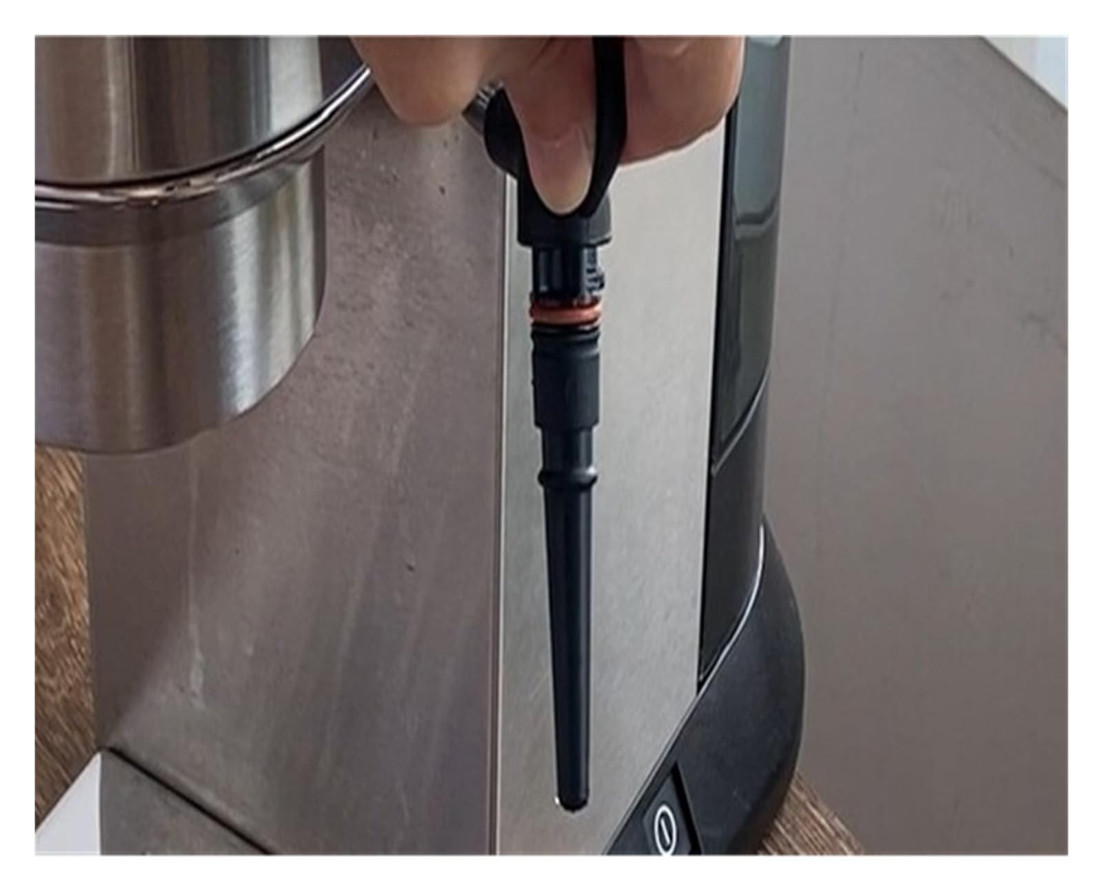 Compatible con el tubo interior de la boquilla de vapor de café Delonghi EC685 | Espresso,Máquina,Caucho,Leche,Espumador,EC785,EPAM960(2 PCS)