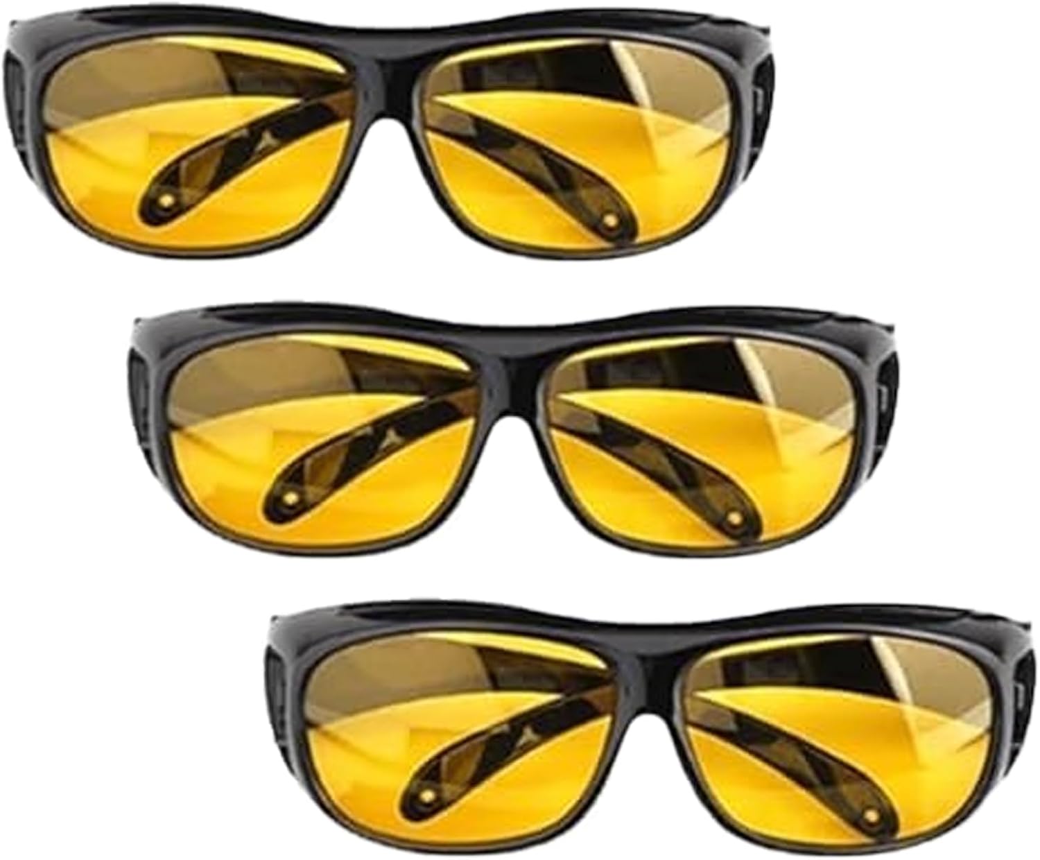 JixGien Polarisierte Nachtsichtbrille - Anti-Blendung Für Nachtfahrten & Outdoor-Aktivitäten