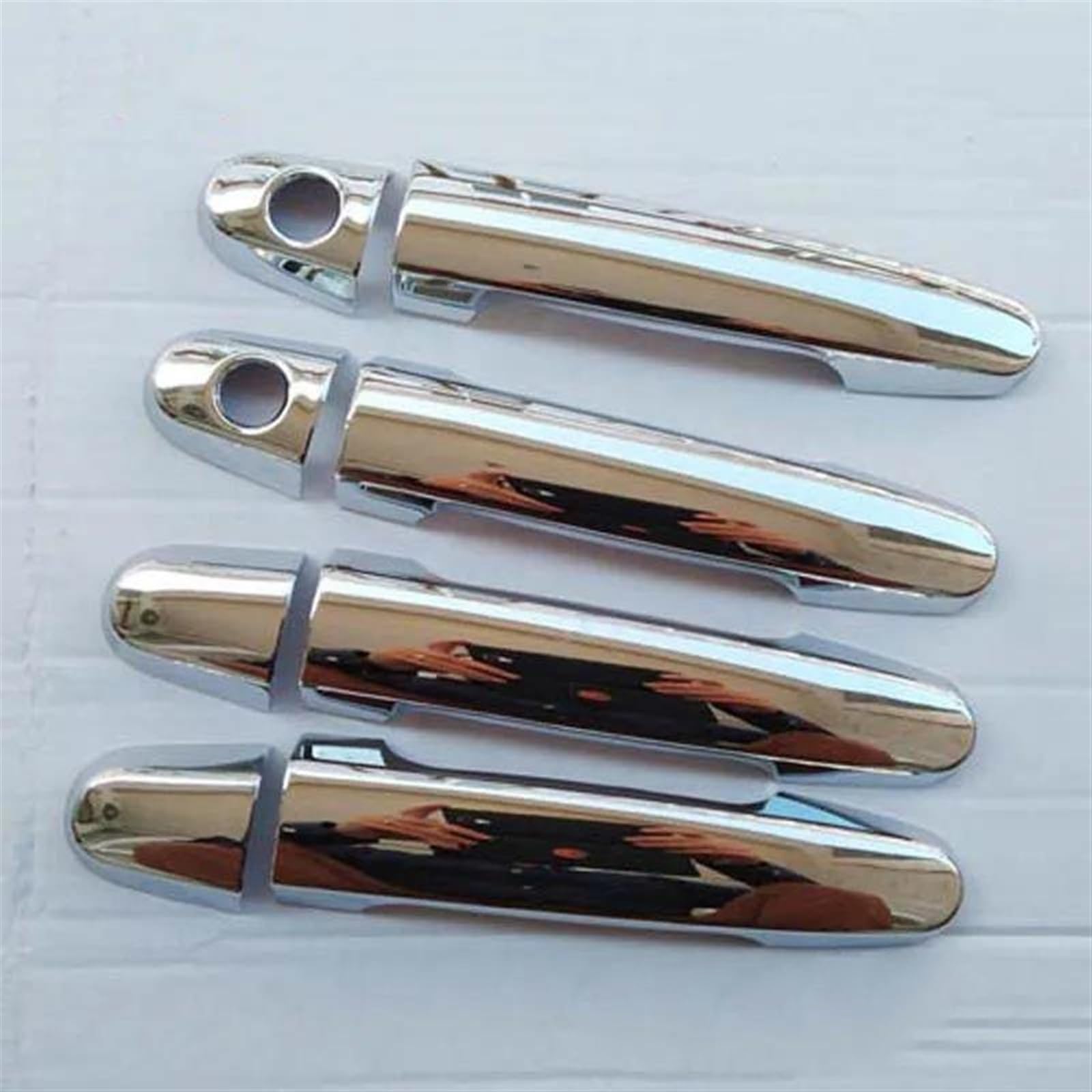 NMJLQW Car Side Door Handle Cover Decoration Sticker Accessories for Daihatsu for Terios MK2 Be Go 2007-2016(Style 2)