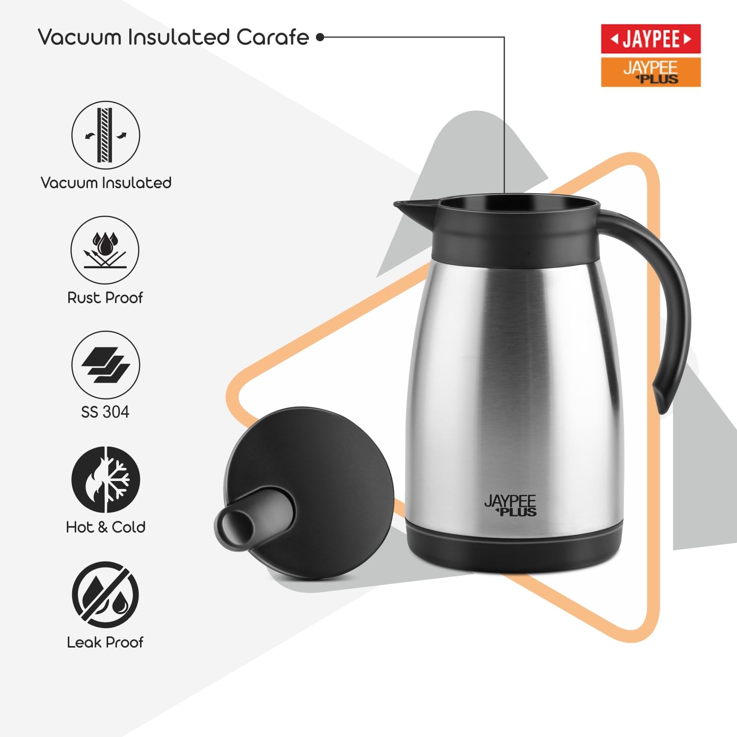 Stainless Steel Insulated Carafe Kettle - 750ml -3 Stainless Steel Insulated Carafe Kettle - 750ml -3