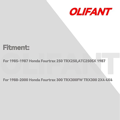 Miniatura 2 de Zapata de freno trasero para Honda Fourtrax 300 TRX300 TRX300FW 2x4 4x4 1988-2000/Honda Fourtrax 250 TRX250 1985-1987
