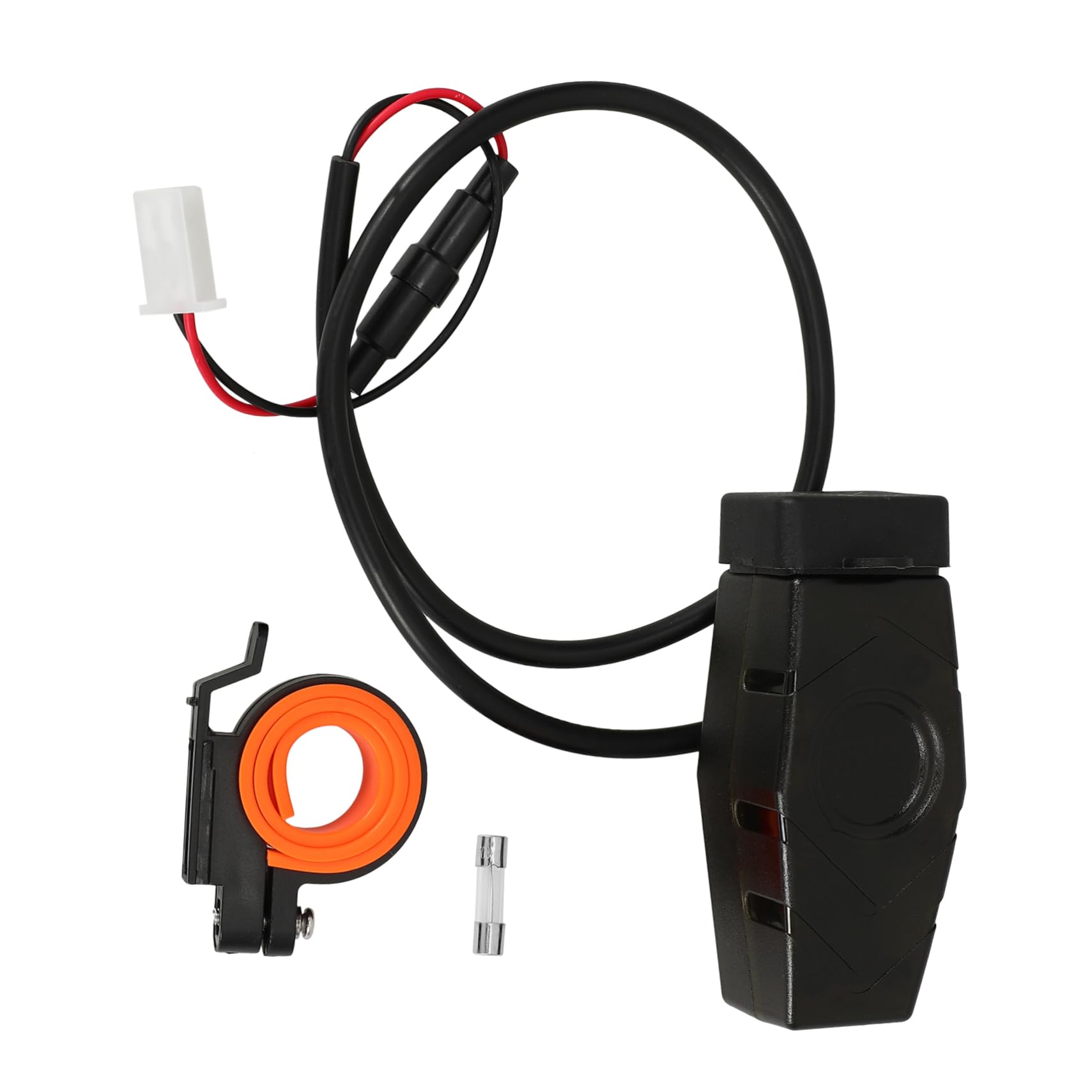 Gatuida 2pièces Chargeur De Usb Double Port Étanche Pour Guidon Et Miroir Arrière Accessoire De Charge Rapide Pour Camping Et Randonnée
